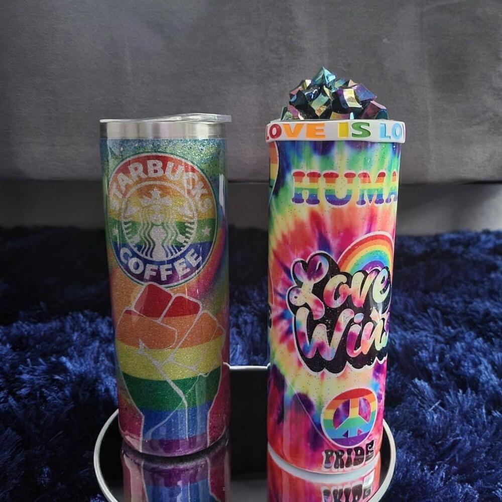 Set of two 20oz Pride Tumblers